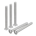 uxcell #10-32x2 Button Head Socket Screws, 20pcs Full Thread Hex Drive