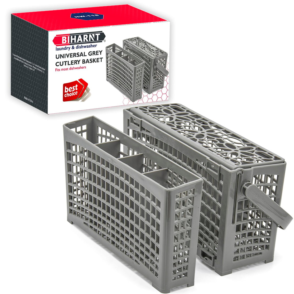 Universal Dishwasher Basket Replacement - 2 in 1 Utensil/Cutlery Basket