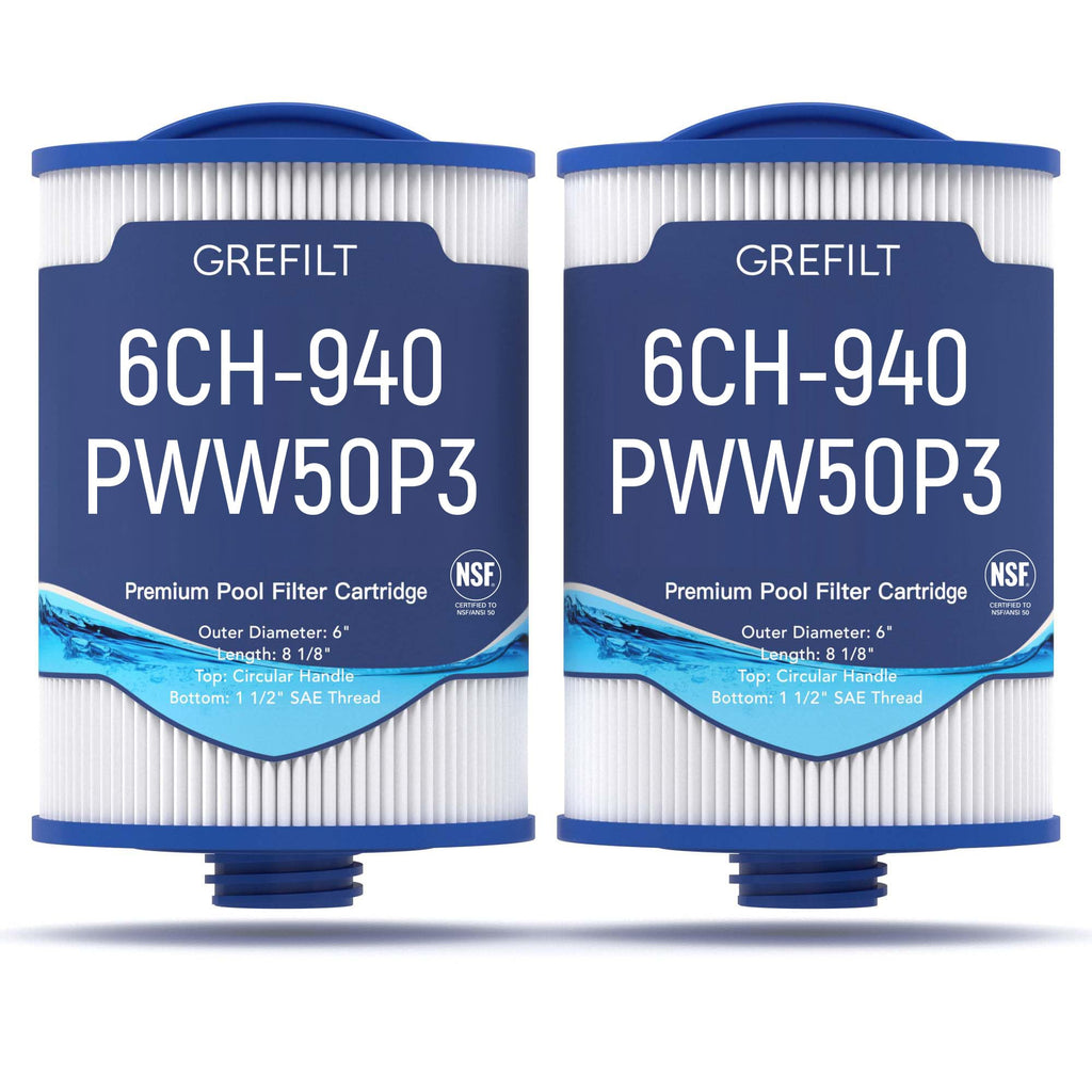 6CH-940 Spa Filter, SAE Thread, 45 sq. ft.