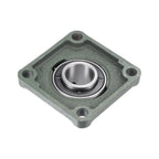 uxcell UCF207 Flange Block Bearings 35mm Bore Cast Iron Bearing Unit Set