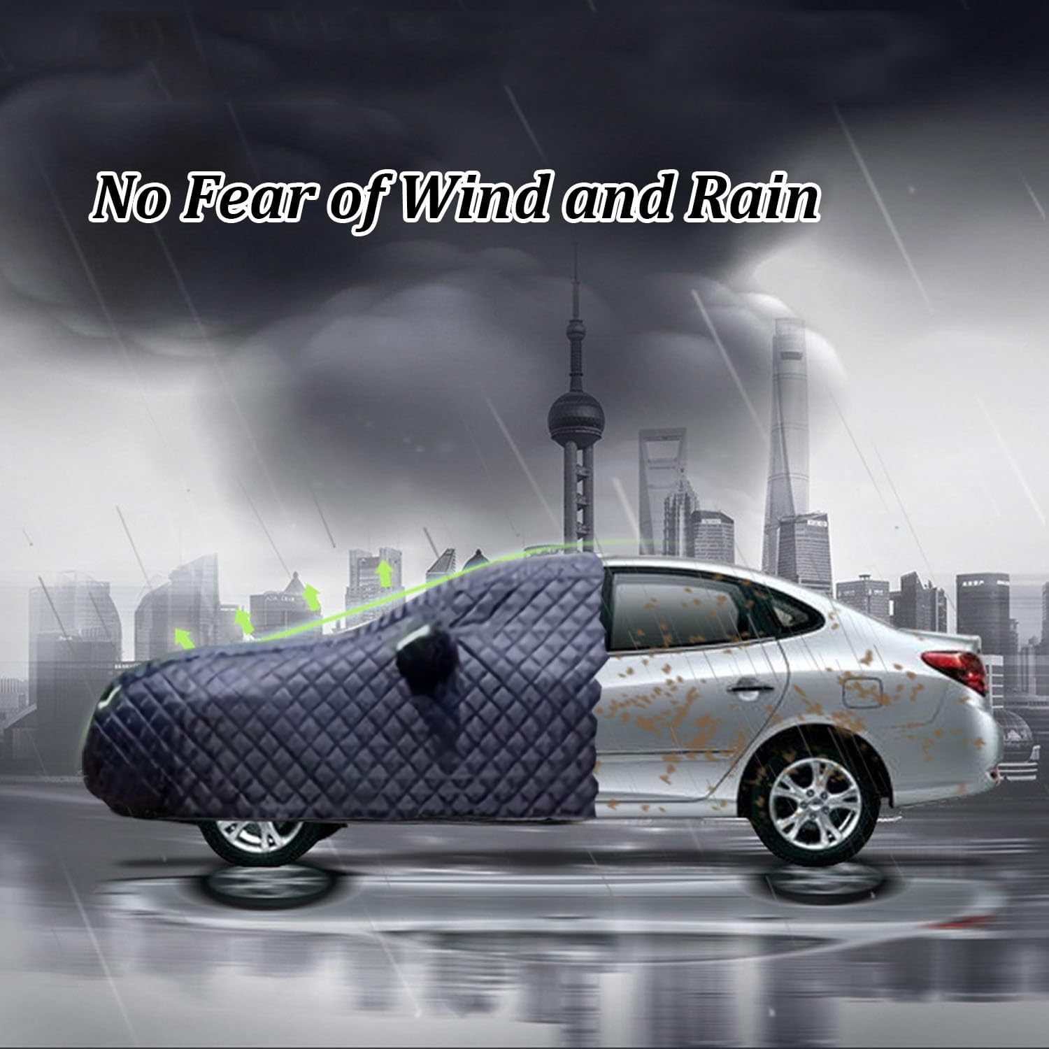 Full Car Cover Compatible with BMW M4/420i 428i 430i 435i 440i Outdoor Hail Protection Car Cover,Thicken Hail Cover