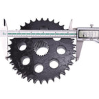 WQSING Drag Specialties Solid Compensator Sprocket 34T Kit 1120-0390