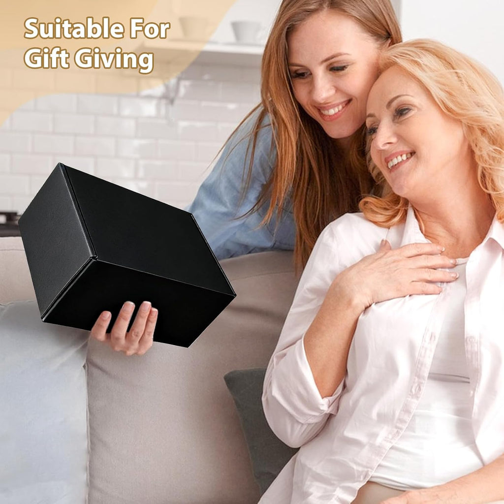 Shipping Boxes 25 Pack, Corrugated Cardboard Mailer Boxes for Small Business, Easy Fold Literature Mailers, Heavy