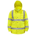 Class 3 Hi-Vis Waterproof Rain Jacket