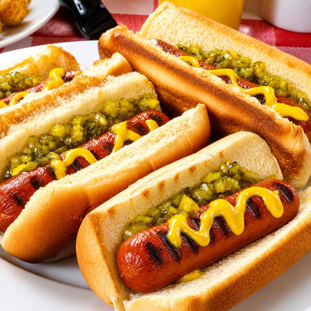 Hot Dog & Brat Sausage Casings | 24 mm, Edible, Clear