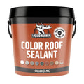 Color Roof Sealant - Flat & Metal, Light Gray, 1 Gallon