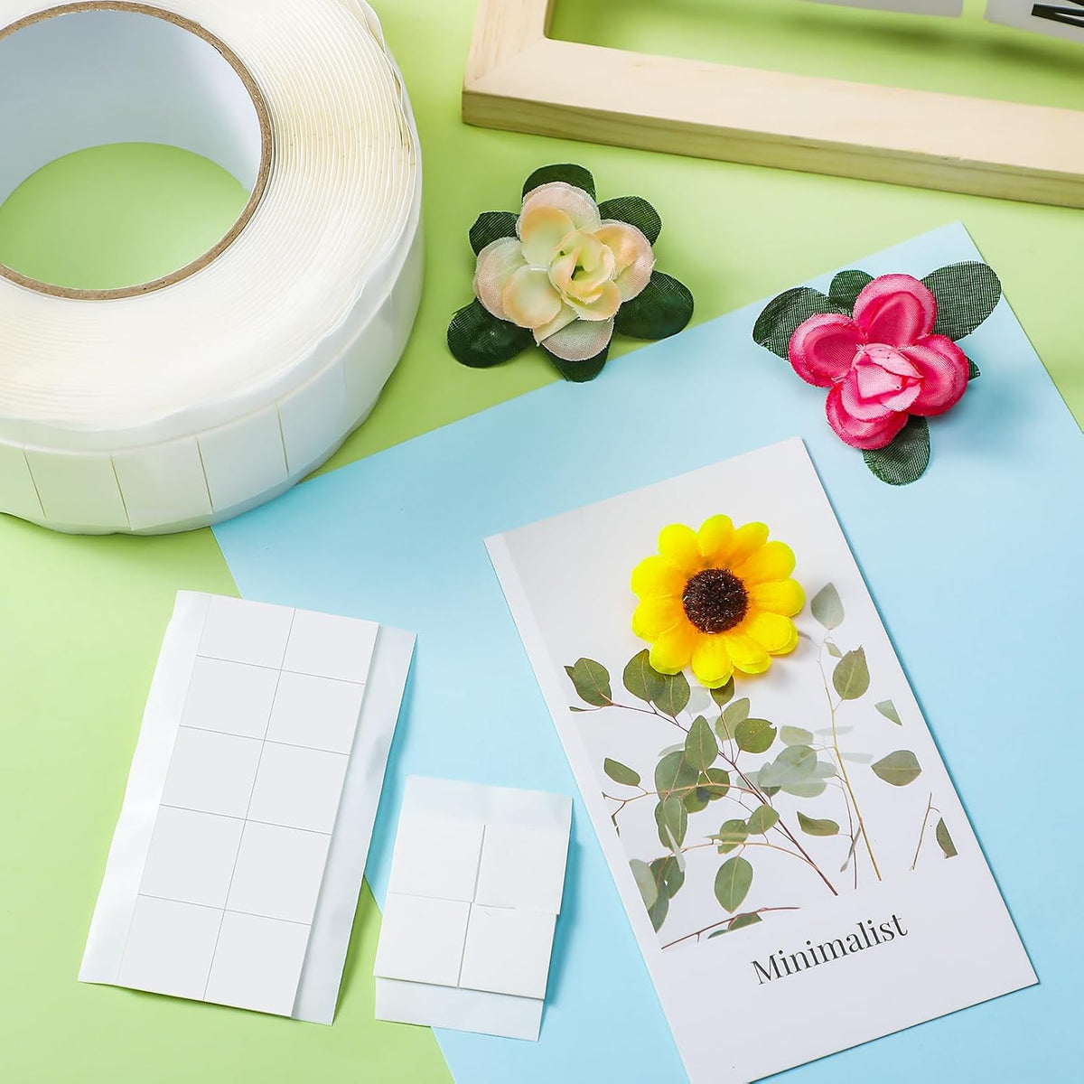 2000 Pcs Teacher Two Sided Foam Tape Double-Sided