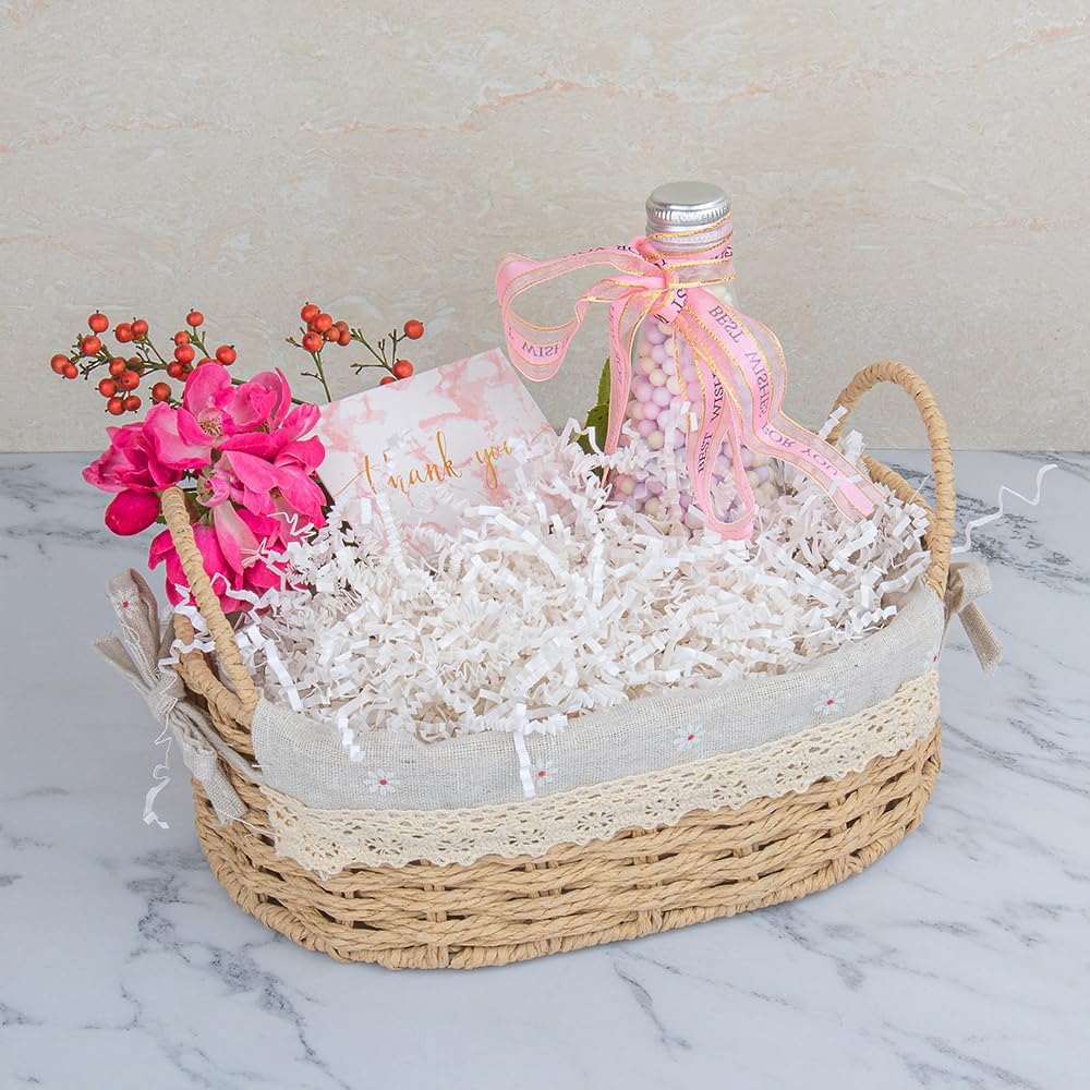 Crinkle Cut Paper Shred Filler Gift Cushion Streamer White