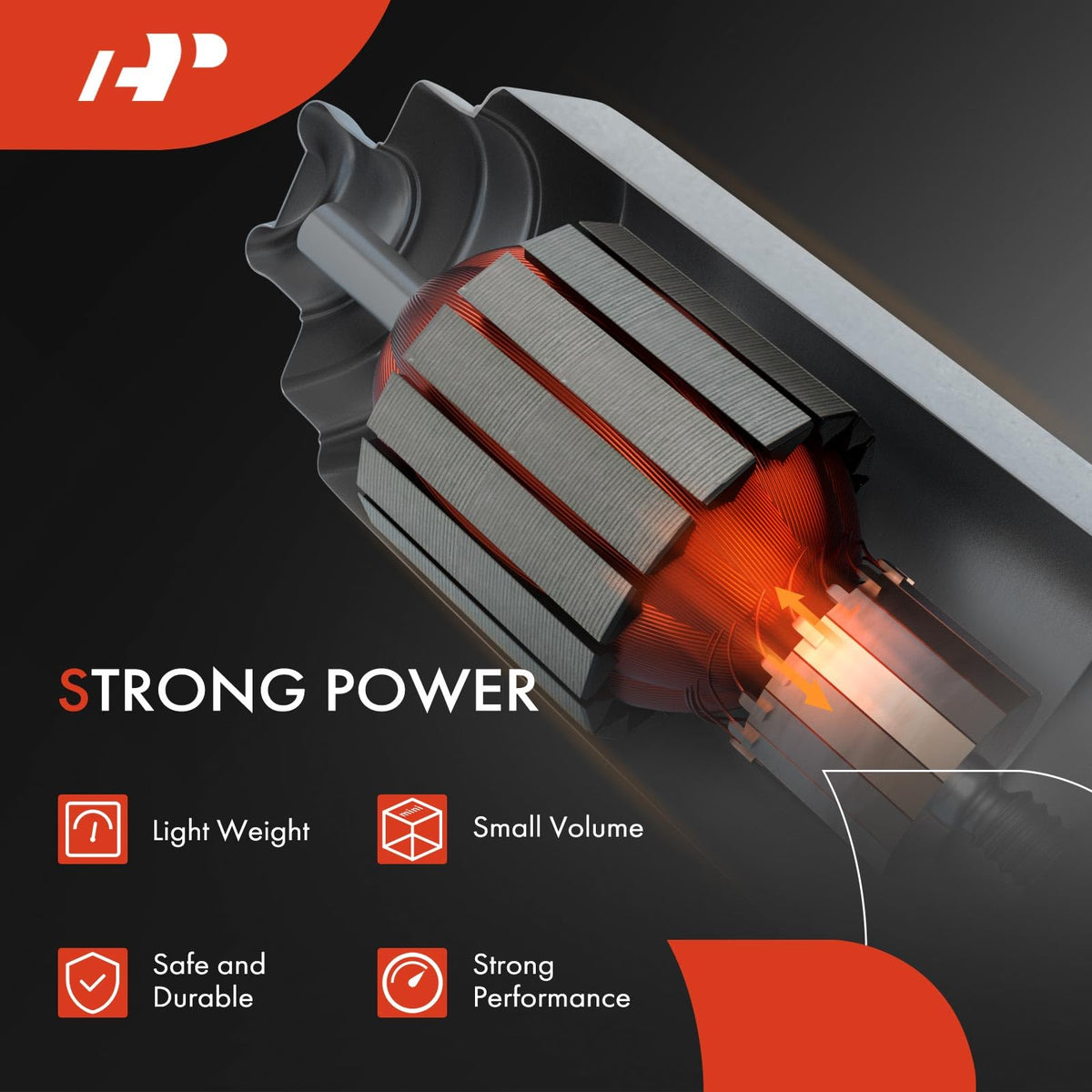 A-Premium Front Windshield Wiper Motor Compatible with Toyota