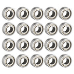 uxcell 683ZZ Ball Bearing 3mm x 7mm x 3mm Double Shielded Deep Groove Bearings, Carbon Steel 20pcs