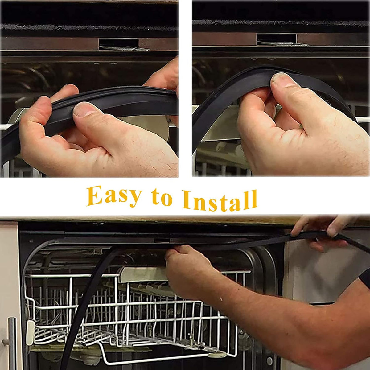 savone WP902894 Dishwasher Rubber Door Gasket Seal