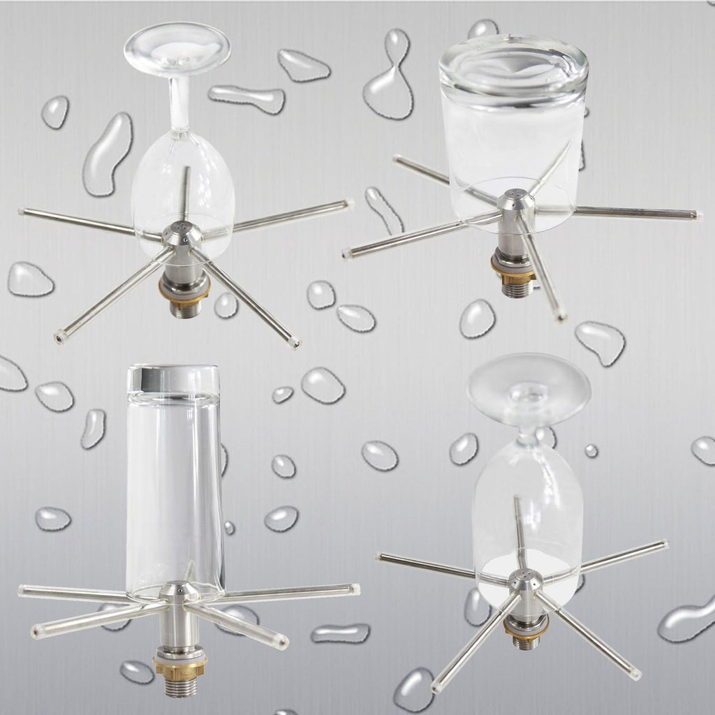 Ice Crusher Blender Pitcher Rinser, Portable Glass Blender Cleaning Rinser Cup Glass Washer for Bar Coffee Restaurant