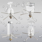 Ice Crusher Blender Pitcher Rinser, Portable Glass Blender Cleaning Rinser Cup Glass Washer for Bar Coffee Restaurant