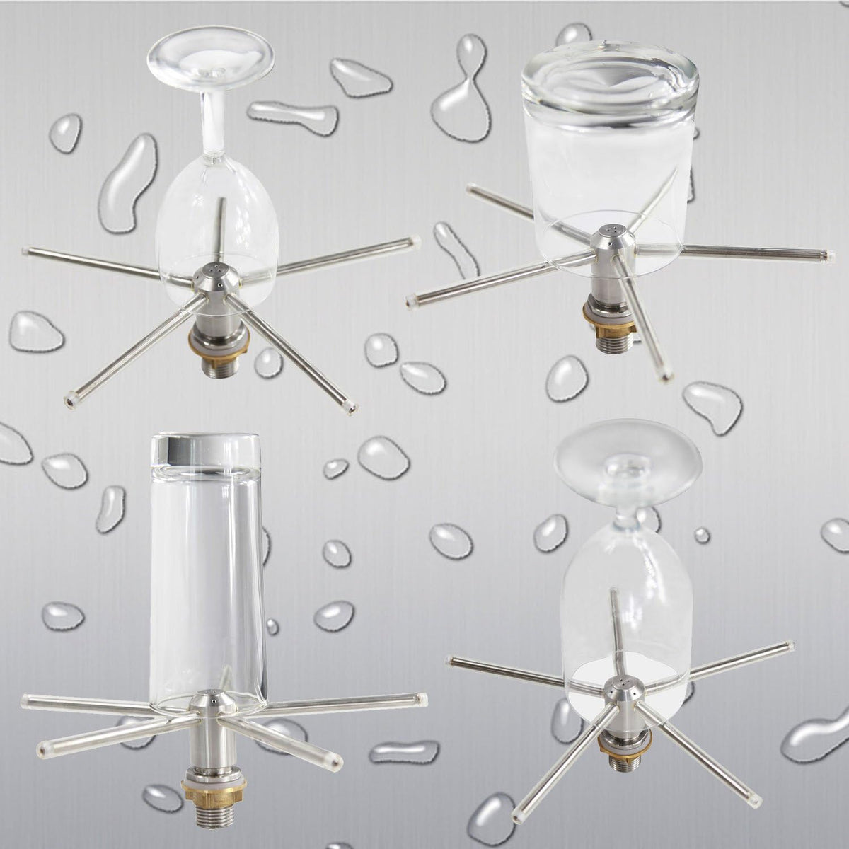 Ice Crusher Blender Pitcher Rinser, Portable Glass Blender Cleaning Rinser Cup Glass Washer for Bar Coffee Restaurant