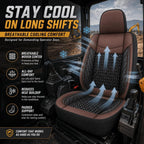 wanghongjin Tractor Seat Protector for JCB 3CX Backhoe Loader 2019-2021