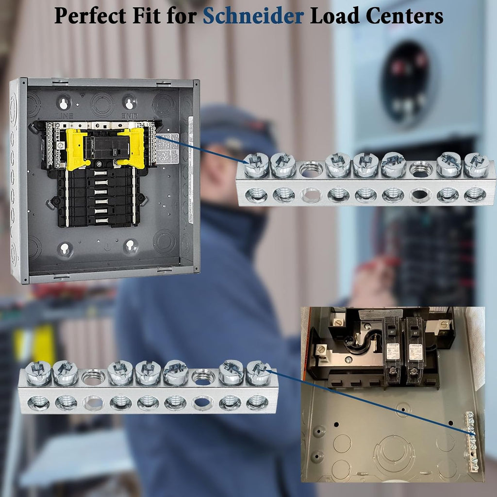 Ground Bar Kit for Square D 2 Pack