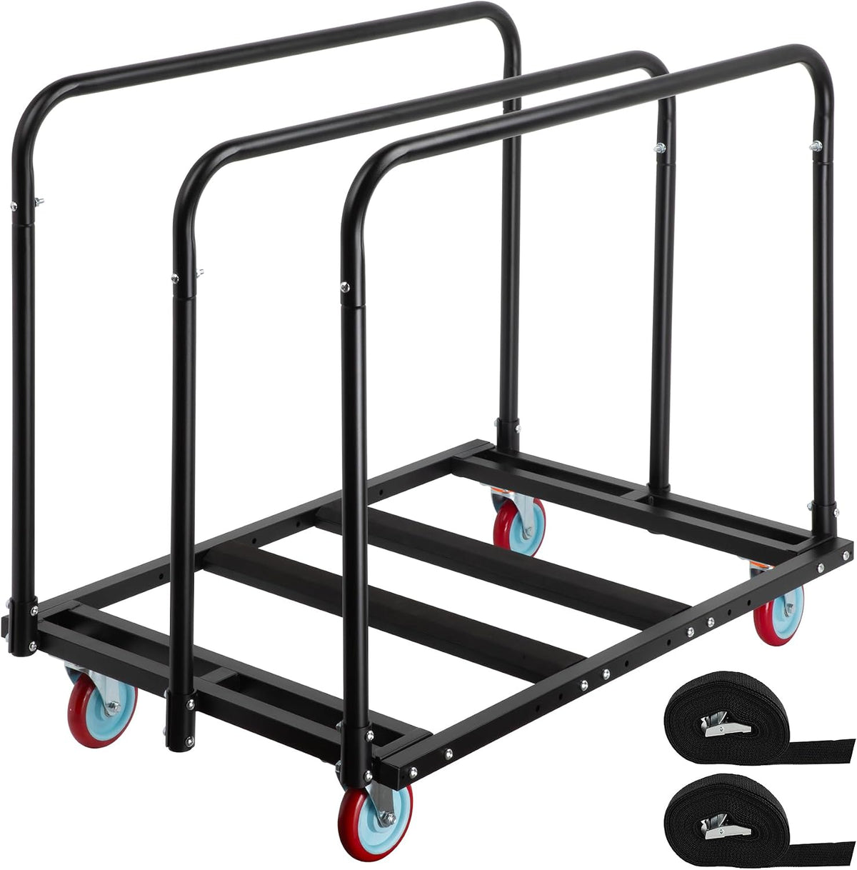 Updated Folding Table Cart, 2000 Heavy Duty Drywall Dolly Cart