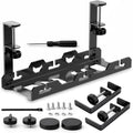 17'' Super Sturdy Cable Tray Under Desk Cord Organizer Standing Desk Cable Management System Large Power Strip Holder