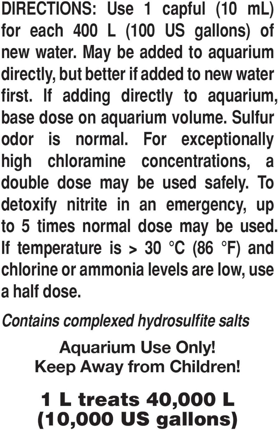 437 Prime Fresh and Saltwater Conditioner - Chemical Remover and Detoxifier 1 L | Chemical Remover and Detoxifier