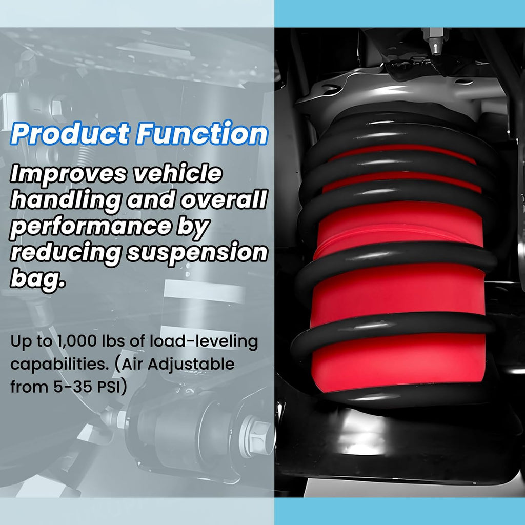 2Pcs Air Suspension Kit for Jeep Wrangler 7X60817