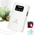 Battery Powered Aquarium Air Pump, USB Rechargeable Aerator Fish Tank Air Pump for 5-125 Gallons Portable Oxygen Pump