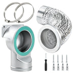 RSENS Magnetic Dryer Vent Kit, 4 Inch 90 Degree Quick Connect Vent Hose