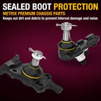 Metrix Premium Chassis Parts Ball Joint Kit Fits Dodge Ram 1500 2002-2005