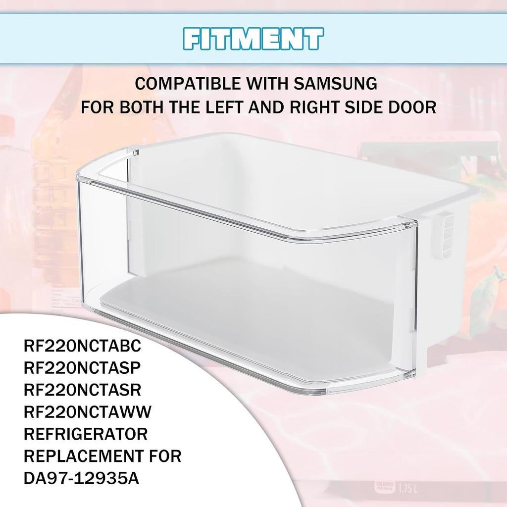 Kojem DA97-12935A Refrigerator Door Shelf Compatible with Samsung