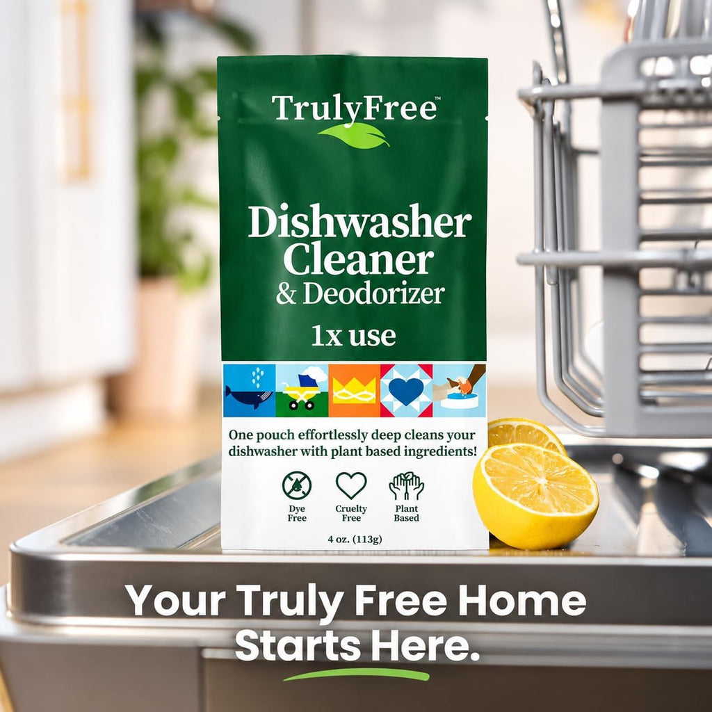 Plant Based Dishwasher Cleaner - Lemon - 4oz - Pack of 1