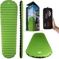 ApolloAir 5.2 R-Value [17oz] Ultralight Insulated Inflatable Camping Sleeping Pad — Backpacking Sleeping Pad— Camping