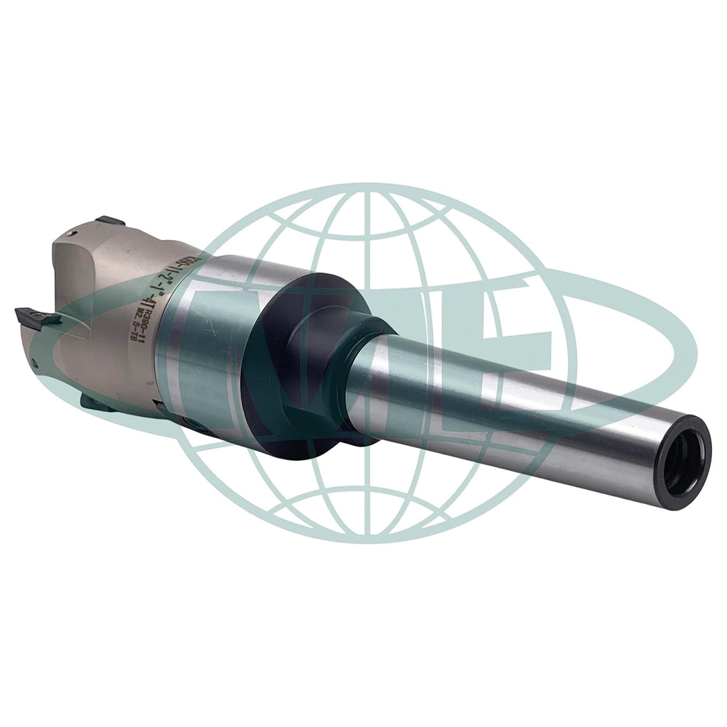CME 2" 90° Indexable Face Mill w/ MT3 Arbor, R390 Inserts Included, 4 Flutes