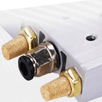 Zorfeter Pneumatic Brass Exhaust Muffler Filter, 1/4" NPT, 10pcs