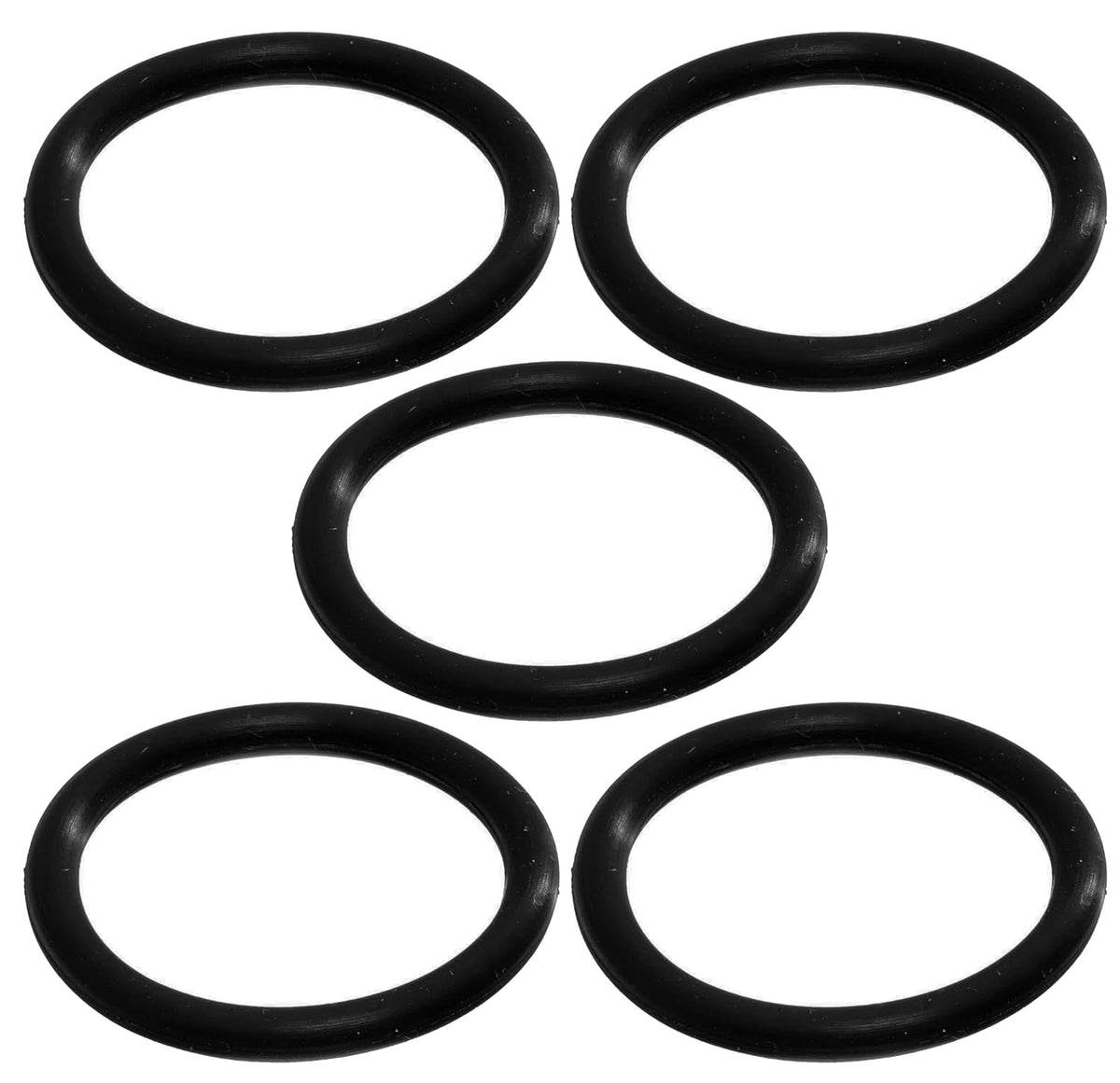 Sterling Seal & Supply 224 Buna/Nitrile O-Ring, 70A Durometer, Black, 1-3/4" ID, 2" OD, 1/8" Width (Pack of 5)