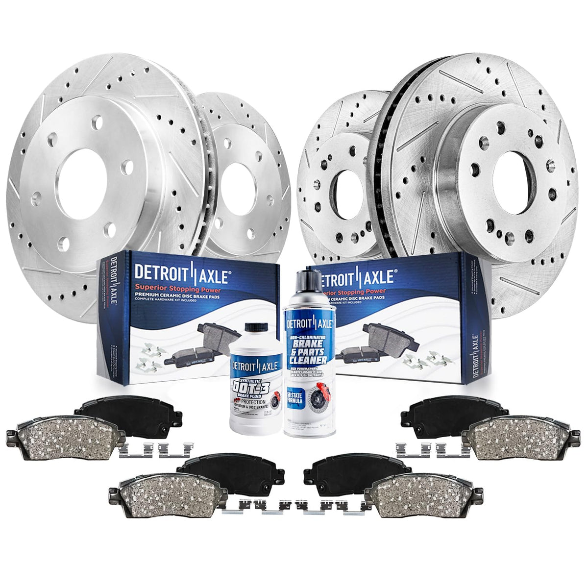 Brake Kit for Chevy GMC Silverado Sierra 1500 Tahoe Yukon XL