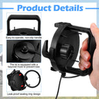 Colingmill RV Sewer Valve Cap with Handle,2 Pcs,Black