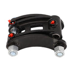 Eujgoov Mini Excavator Quick Coupler, Manganese Steel Quick Hitch Attachment for 0.8-2 Ton Small Excavators, with 25mm Installation Hole for Connection