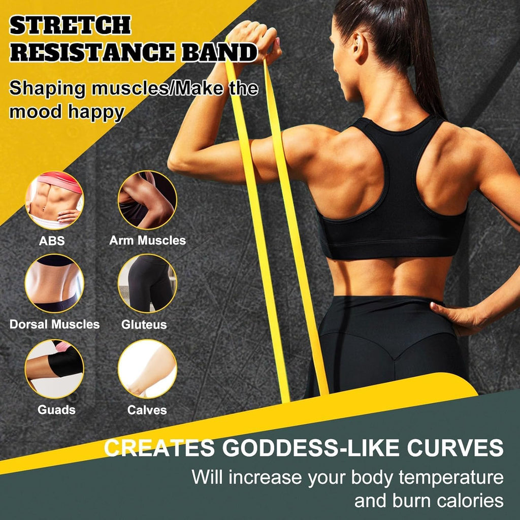 Exercise Bands Resistance Bands for Working Out,Pull Up Bands Set,at Home Workout Equipment,Workout Bands for Men and