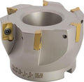 CME 3" 90° Indexable Face Mill, Incl 6 APKT1604 Inserts