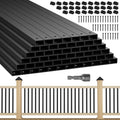 60 Pack 32" Deck Balusters, Metal Balusters for Deck Railing