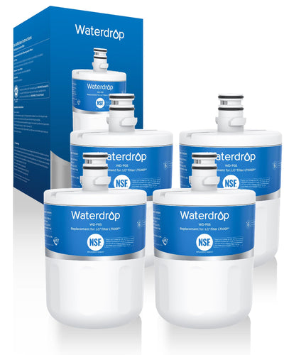 5231JA2002A Refrigerator Water Filter, 4 Pack