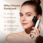 Microcurrent Facial Device with Red Light &Cooling for Puffiness