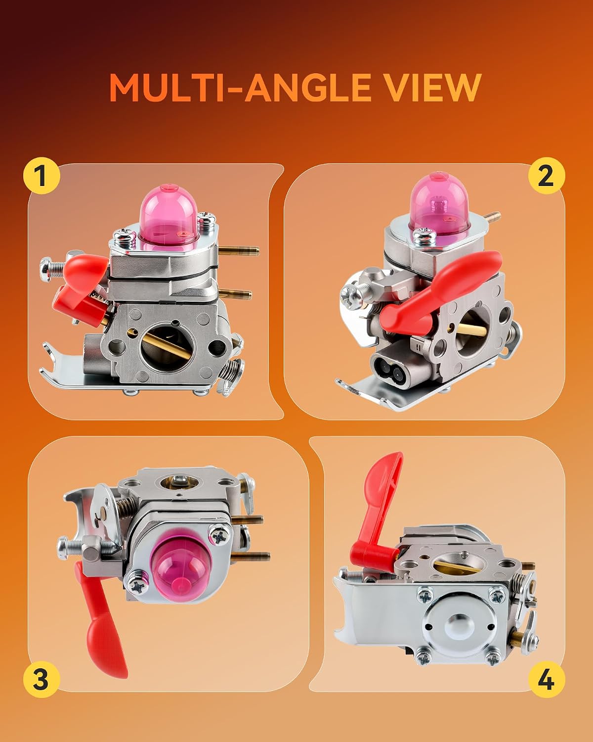 530071811 Carburetor for Poulan Pro PP125 PP258TP 25cc Carb Kit