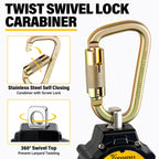 TRSMIMA 6ft Retractable Lanyard Fall Protection