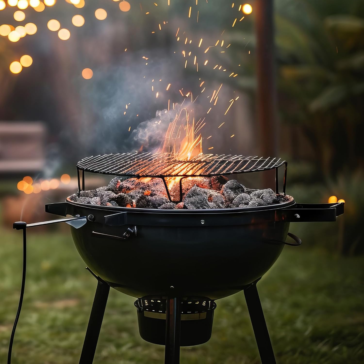 Bear Mountain BBQ Hardwood Lump Charcoal, Premium Grade for BBQ Grills, Quick to Light and Ready to Cook Faster, Rich