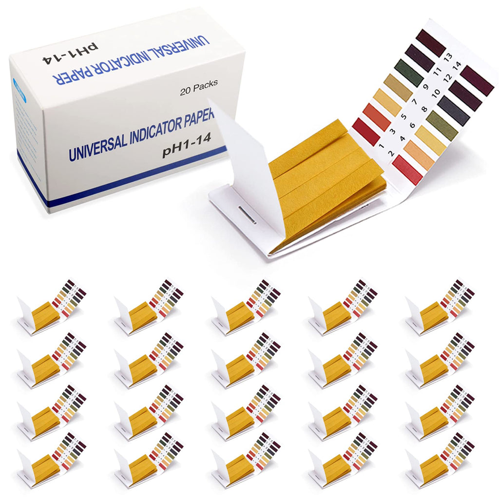 pH Test Strips, 1600 Strips Full Range Soap Making Testing Strips