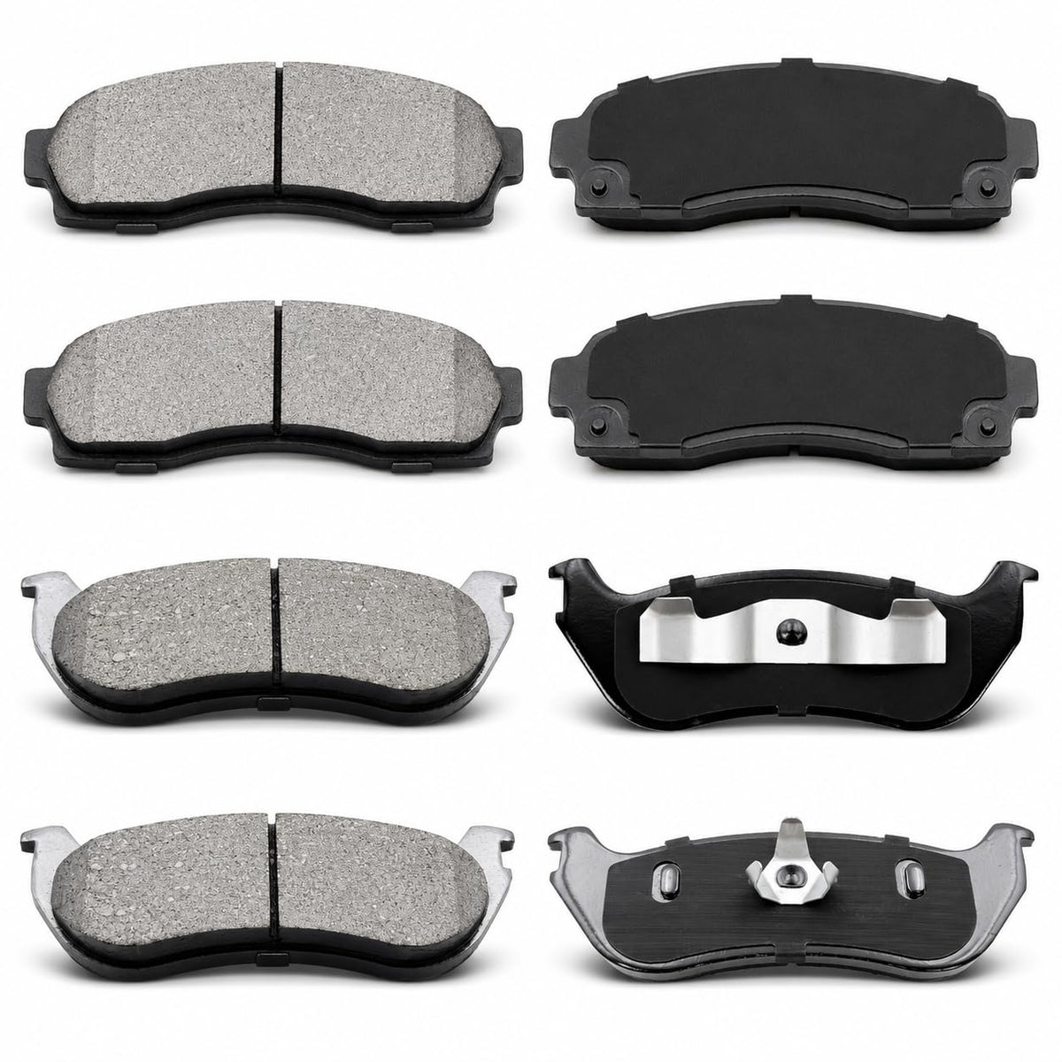 8pc Brake Pads Compatible with 2002-2005 Ford Explorer
