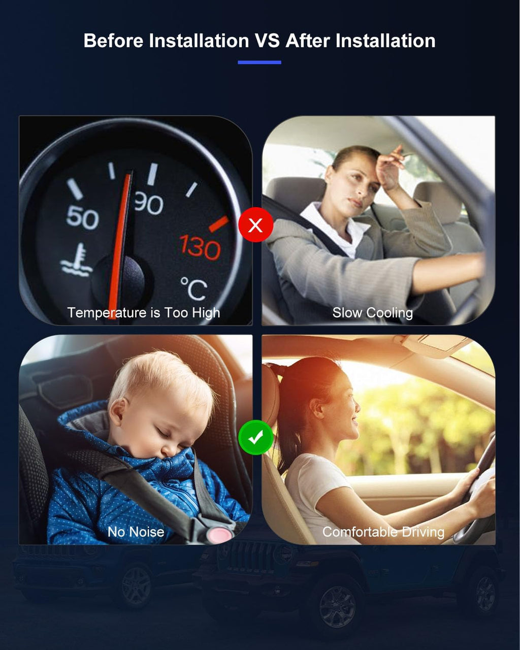 ECCPP AC Compressor with Clutch for Toyota Sienna 3.3L 2004-2006