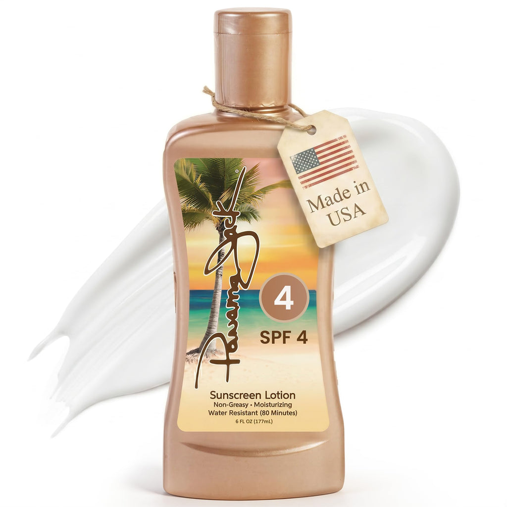 Sunscreen Tanning Lotion, SPF 4, 6 OZ (Pack of 1)