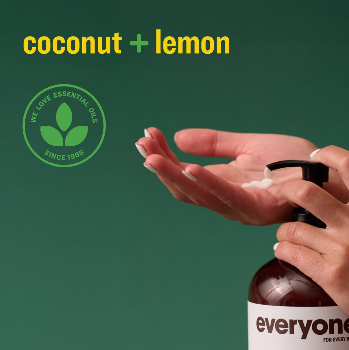 Everyone 2-in-1 Hand & Body Lotion, Coconut Lemon, 32 oz 2-Pack