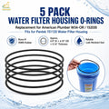 151120 o-Ring for Pentek Water Filter Housing （5 Pack）